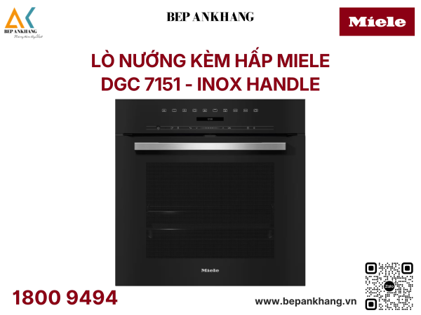 Lò nướng 3500W kèm hấp 2200 W âm tủ Miele - DGC 7151